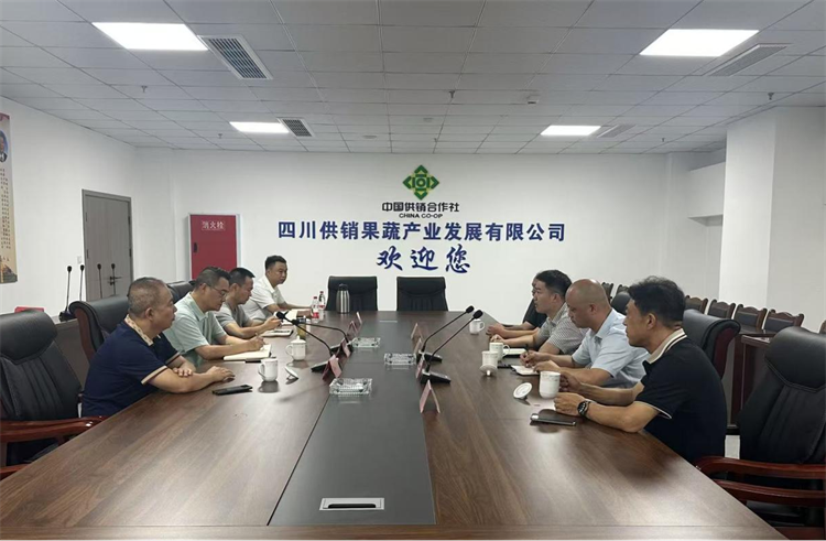集團(tuán)公司調(diào)研資中供銷為農(nóng)產(chǎn)業(yè)園